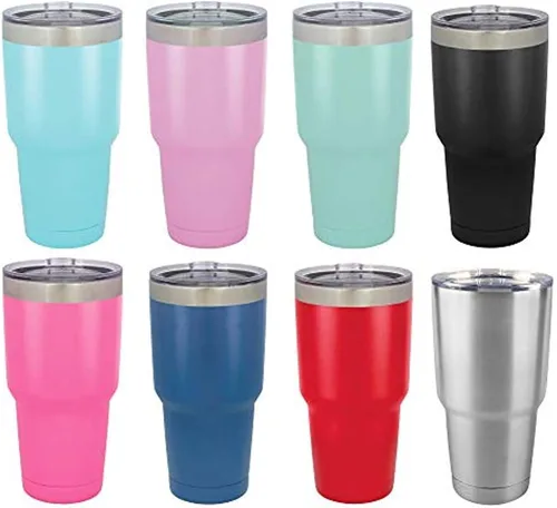 Vista 7 de GIRL BOSS - Vaso grabado con láser de acero con recubrimiento de polvo para viaje, sin BPA, para mantener tu bebida fría o caliente, idea de regalo