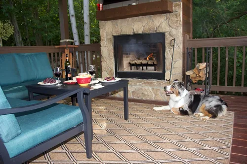 Vista 4 de SteelFreak Rejilla de acero súper resistente para chimenea, fabricada en los Estados Unidos (15 pulgadas)