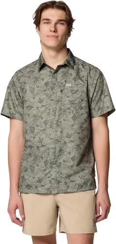 Vista 103 de Columbia - Camisa Super Slack Tide Camp de manga corta para hombre