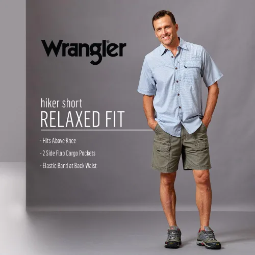 Vista 5 de Wrangler Authentics Pantalón corto de lona para hombre