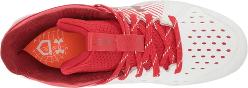 Vista 5 de Under Armour Zapato de béisbol unisex Leadoff Mid Junior de goma moldeada
