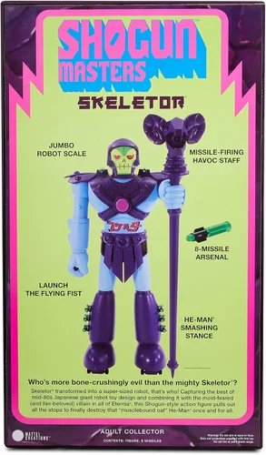 Vista 4 de Masters of the Universe x Shogun Masters - Figura de esqueleto de 23.5