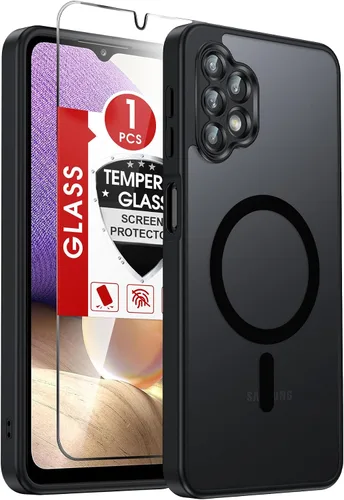 Vista 230 de LeYi Funda para teléfono Samsung-S23: protector de pantalla e imán MagSafe Púrpura