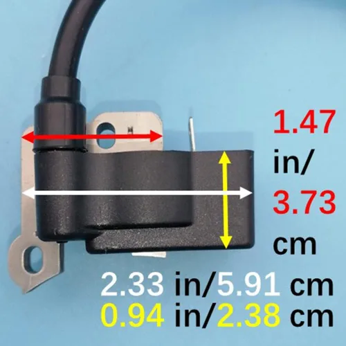 Vista 4 de Bobina de encendido para Homelite Ryobi 850108008 850 10 80-08 850108013 850 10 80-13 RY09056 soplador de gas Vac 850108007 850 10 80-09 85007 38 40