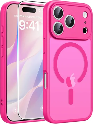 Vista 81 de FNTCASE para Samsung Galaxy Z Fold 7 Estuche Magnético: Funda de Teléfono Celular con Textura Mate Translúcida, Protección contra Caídas de Grado