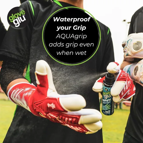 Vista 6 de gloveglu - Guantes de portero en espray Guantes de portero de 4.1 fl oz en aerosol MEGAgrip + guante de portero de 1.7 fl oz en aerosol para lavar