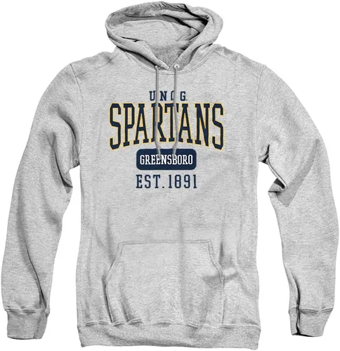 Vista 123 de LOGOVISION Colección de sudaderas con capucha unisex con diseño oficial de Collegiate Est. Date para hombres y mujeres
