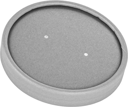 Vista 12 de Restaurantware Bio Tek - Tapas para sopa de papel azul, 200 desechables, 12 onzas, redondas, estilo moderno, herméticas, se venden por separado