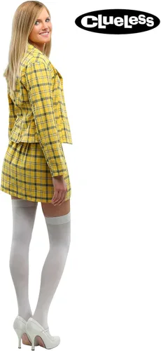 Vista 8 de Plus Size Clueless Cher Costume for Women, Authentic Clueless Cher Costume for 90s Cosplay & Halloween