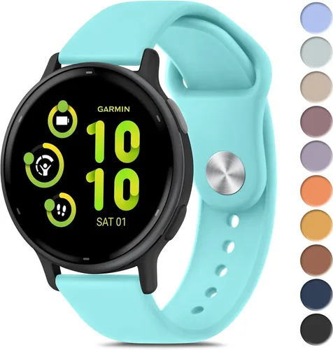 Vista 11 de Meliya Bandas compatibles con Garmin Vivoactive 5 / Vivoactive 3 Watch Band, Garmin Venu 2 Plus / Venu Sq / Venu Watch Bands para mujeres y hombres