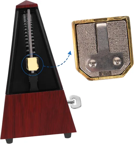 Vista 4 de Vaguelly Perilla de repuesto de péndulo de metrónomo para piezas de instrumentos musicales