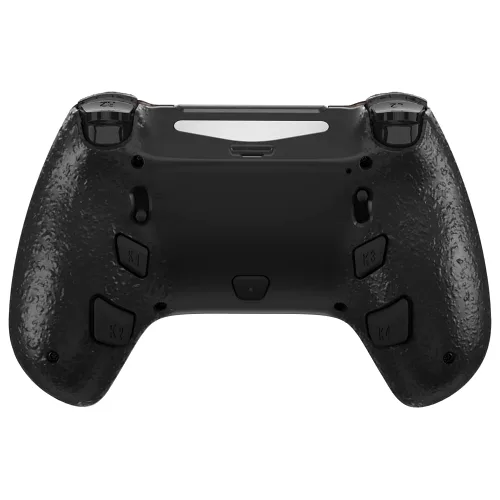 Vista 4 de HEXGAMING HYPER Wireless Pro Controller Compatible with ps4, Modded Controller for Big Hand - 4 Remap Back Buttons - Triggers Stop - Interchangeable