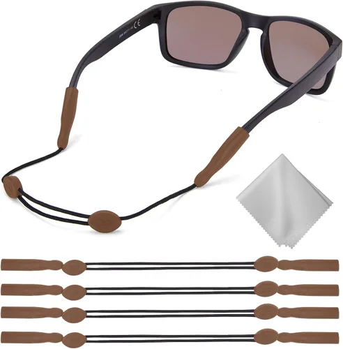 Vista 7 de Buyisgle Correa para Gafas de Niños - Correas Cordones para Gafas de Sol Sin Cola para Niños Pequeños y Niñas - Sujetadores de Anteojos Alrededor