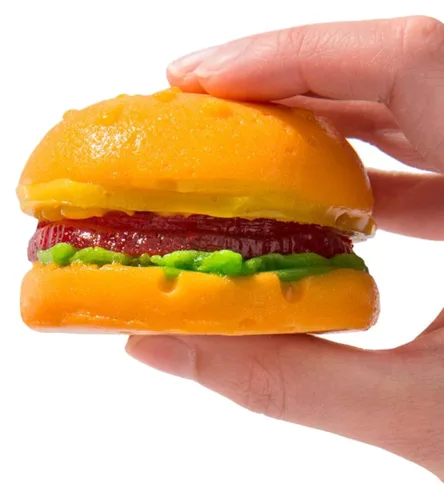 Vista 5 de Hamburguesa de goma gigante (7 onzas)