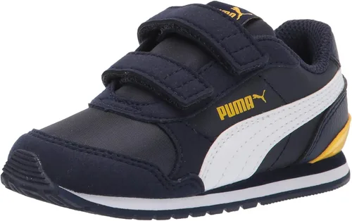 Vista 31 de Puma Tenis unisex ST Runner con velcro para niños Negro (black/Dark Shadow)