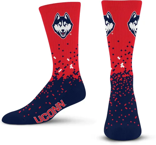 Vista 14 de For Bare Feet Calcetines de la NCAA para niños y niñas, unisex, Spray Zone Crew, para jóvenes