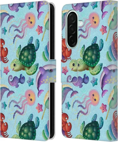 Vista 149 de Head Case Designs Officially Licensed Carla Morrow Colorful Space Dice Patterns Leather Wallet Case Compatible with Samsung Galaxy A07 4G