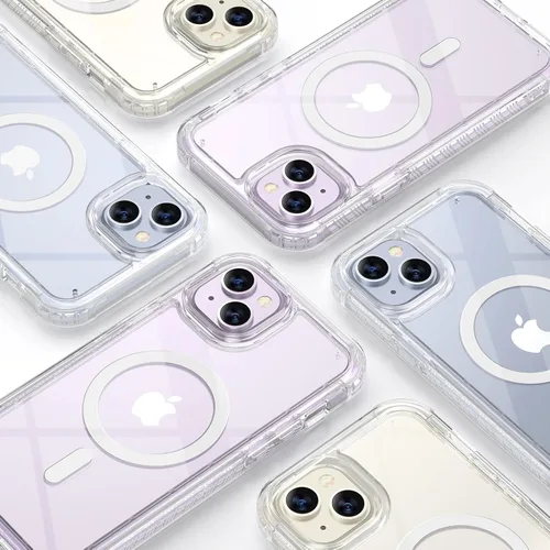 Vista 429 de DIACLARA - Funda transparente compatible con iPhone XR 6.1 pulgadas 2018