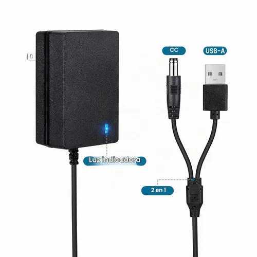 Vista 6 de Cable de alimentación USB para columpio de bebé Ingenuity, cargador para Ingenuity InLighten, Simple Comfort y Swing'n Go, adaptador de corriente