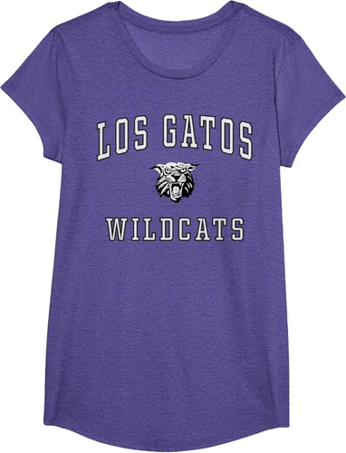 Vista 19 de Camiseta de Los Gatos de la escuela secundaria de Wildcats C1