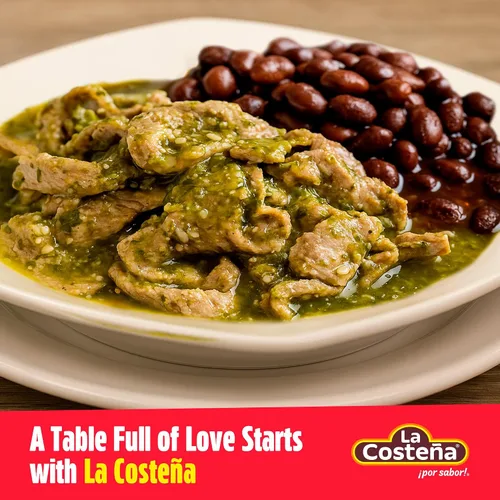Vista 6 de La Costeña Tomatillos enlatados para comida mexicana, salsa de tomatillo, salsa verde, salsa de enchilada verde, salsa de tacos, Pico de Gallo