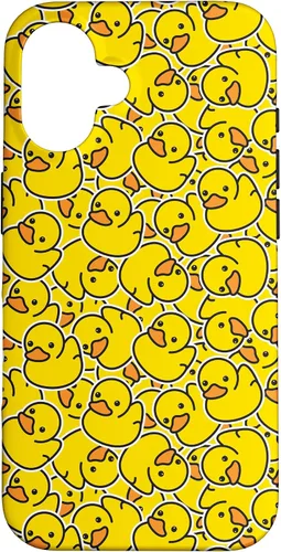 Vista 32 de Cute Yellow Rubber Duckie Duck Lover Pattern Case Case for iPhone 17