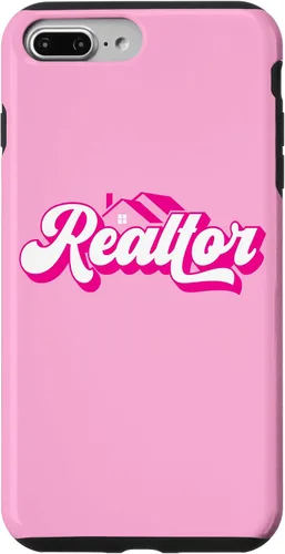 Vista 12 de iPhone 12 Pro Max Agente de Bienes Raíces Mujer Rosa Caso