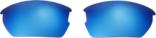 Vista 4 de Walleva Lentes de repuesto polarizados rojo fuego azul hielo para lentes de sol Wiley X Valor Rojo fuego azul hielo