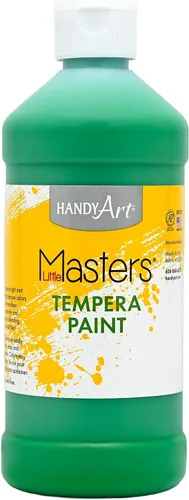 Vista 6 de Handy Art Little Masters - Pintura al temple de 16 onzas, color negro, 201-755