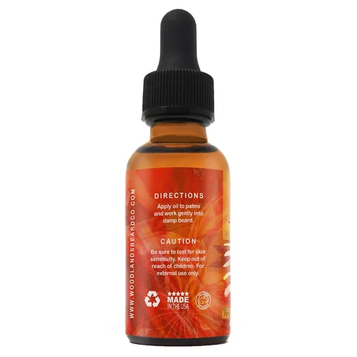 Vista 3 de Aceite para barba de sidra de manzana caliente, un aroma favorito de las vacaciones condimentado (1 oz)