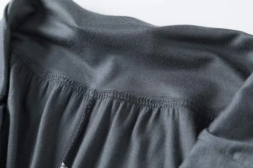 Vista 69 de Pantalones de algodón modal para mujer de AvaCostume, pantalones suaves para practicar yoga o deportes.