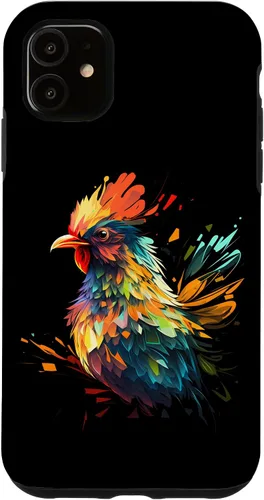 Vista 8 de Funda gráfica de animales de granja divertidos para iPhone 16