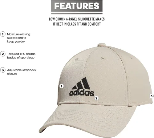 Vista 2 de adidas Men's Contract Structured Adjustable Cap