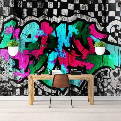 Vista 34 de Empapelado autoadhesivo grande Wall26, series mural de pared, WMR-WP-X-D838-66x24x4