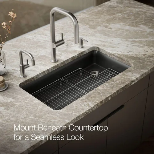 Vista 4 de KOHLER FREGADERO ADA NEOROC CAIRN® 33" SGL BASIN ADA