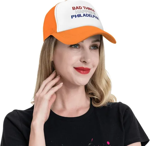 Vista 9 de YVNUM Bad Things Happen in Philadelphia - Gorra de béisbol unisex ajustable para papá