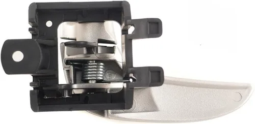 Vista 9 de Para Buick Rendezvous 2002-2007 Manija de puerta interior delantera o trasera, lado del conductor gris Con botón de bloqueo de puerta