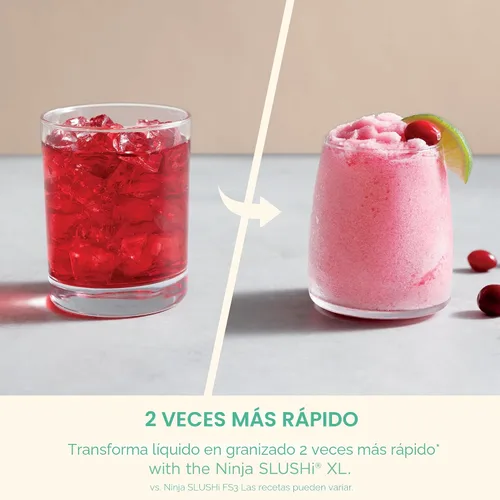 Vista 6 de Ninja SLUSHi XL - Máquina inteligente para bebidas congeladas y máquina Crema