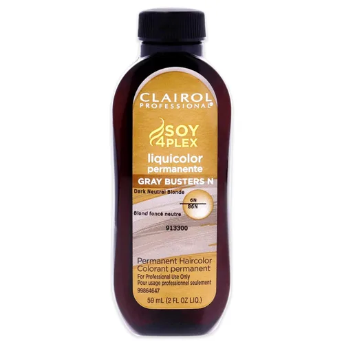 Vista 2 de Clairol Professional Permanent Liquid Color for Medium Blonde/Dark Blonde 100% Gray Coverage Shine and Deep conditioning 6n Rubio neutro oscuro