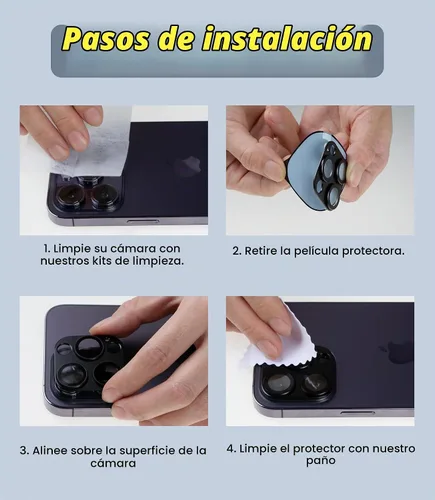 Vista 7 de Orzero Paquete de 2 protectores de lente de cámara compatibles con Google Pixel 9 Pro XL, protector de cámara de metal y vidrio de alta calidad Negro
