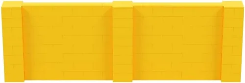 Vista 89 de EverBlock Kit de pared de 5 x 4 pies Bloques de construcción modulares Sistema de pared para edificios, pantallas y estructuras Divisor