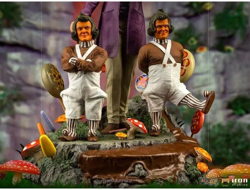 Vista 6 de Estatua Willy Wonka - Willy Wonka y la fábrica de chocolate - Escala de arte 1/10 - Iron Studios