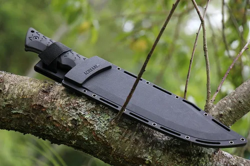 Vista 2 de Schrade SCHF45 cuchillo de hoja fija de espiga completa