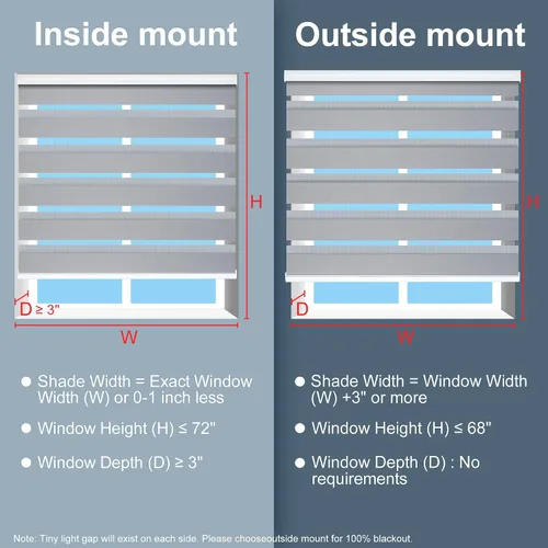 Vista 24 de Persianas motorizadas de cebra para ventanas, persianas inteligentes con control remoto, filtrado de luz, compatibles con Alexa Google Home