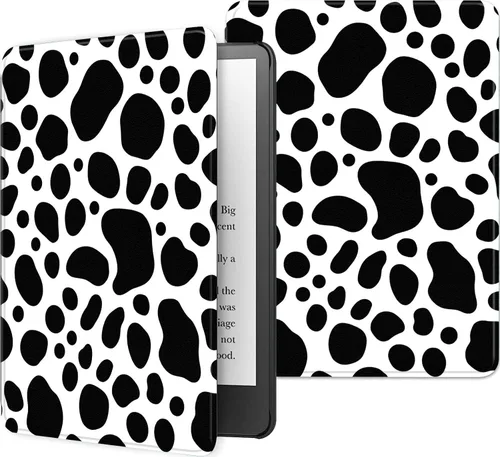 Vista 19 de Funda para Kindle básico de 6 pulgadas (11.ª generación), múltiples ángulos, piel sintética, delgada, con función de encendido y apagado automático
