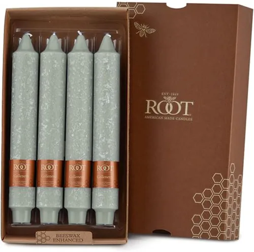 Vista 16 de Root Candles 59572 Timberline Collenette - Velas de cena sin perfume de 5 pulgadas, 8 unidades, oliva oscuro