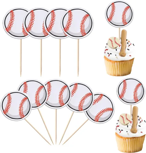 Vista 8 de Rsstarxi Paquete de 12 adornos 3D para cupcakes de baloncesto para decoración de tartas de baloncesto para temática deportiva, baby shower, fiesta