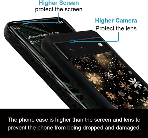 Vista 1580 de Compatible con Google Pixel 4A 5G Mobile Case Creative Acrylic Panel trasero Silicona Protección Grip especialmente diseñado para Google Pixel 4A 5G