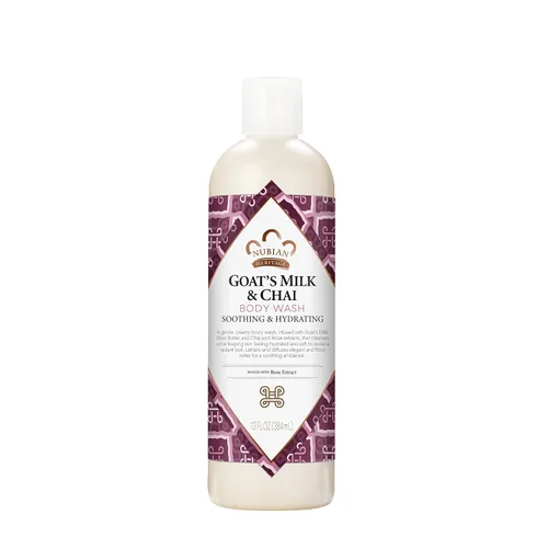Vista 10 de Nubian Heritage gel de ducha de té verde y oliva