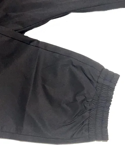 Vista 6 de Pantalones de jogging para hombre, pantalones deportivos de senderismo, pantalones deportivos casuales con cordón para fitness, Negro
